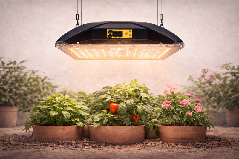 Welche Growlampe wählen? Kompletter Leitfaden für LED, HPS, CMH und mehr