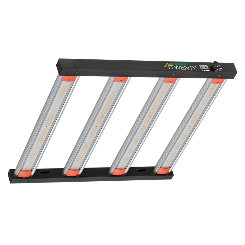 150W 4Twenty Spider Starter LED kweeklamp met vier LED-balken.