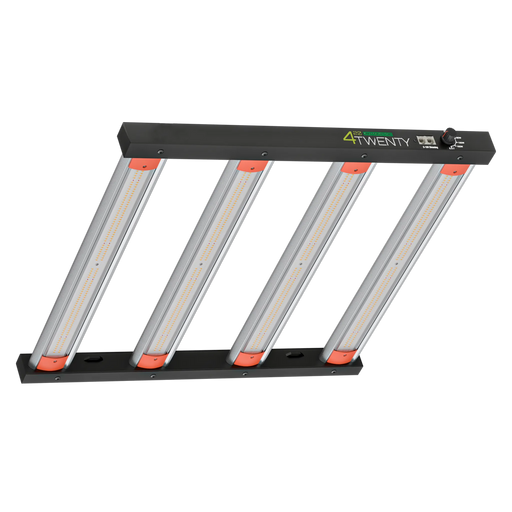 150W 4Twenty Spider Starter LED kweeklamp met vier LED-balken.