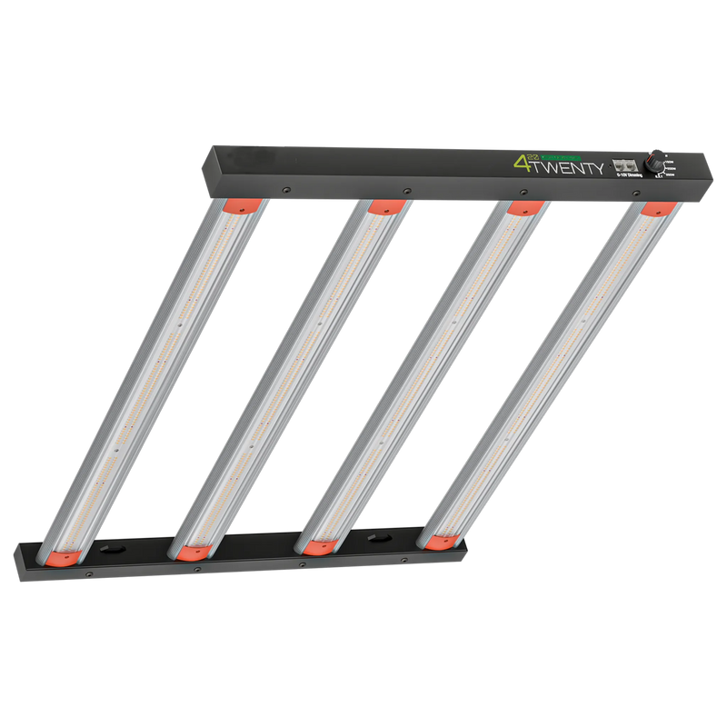 250W 4Twenty Spider Starter LED kweeklamp met volledig spectrum voor groei en bloei.