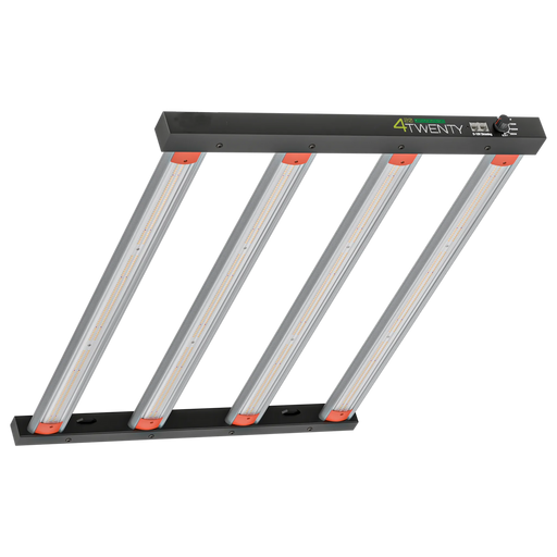 250W 4Twenty Spider Starter LED kweeklamp met volledig spectrum voor groei en bloei.