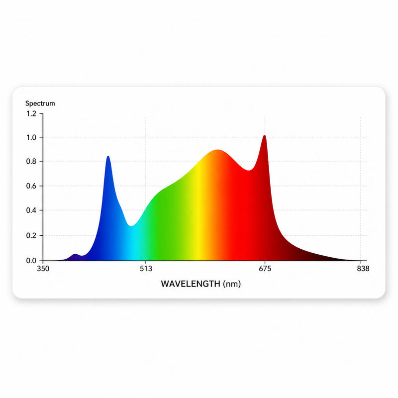 420 Growlampe Lichtspektrum von 4Twenty LED System