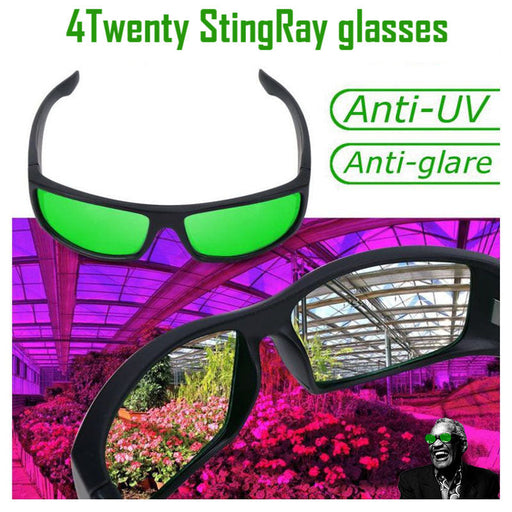 4Twenty Stingray LED kweekbril, anti UV en anti schittering