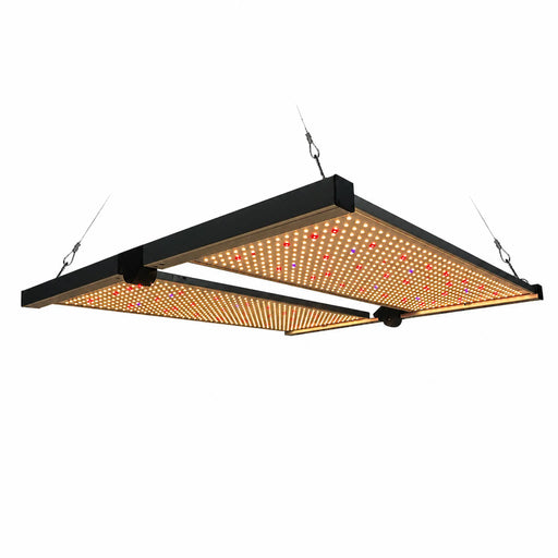 650W Quantum LED kweeklamp met volledig spectrum voor groei en bloei.