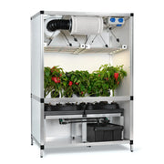 G-Tools Bonanza Clima 1m² kweekkast compleet met LED en irrigatie.