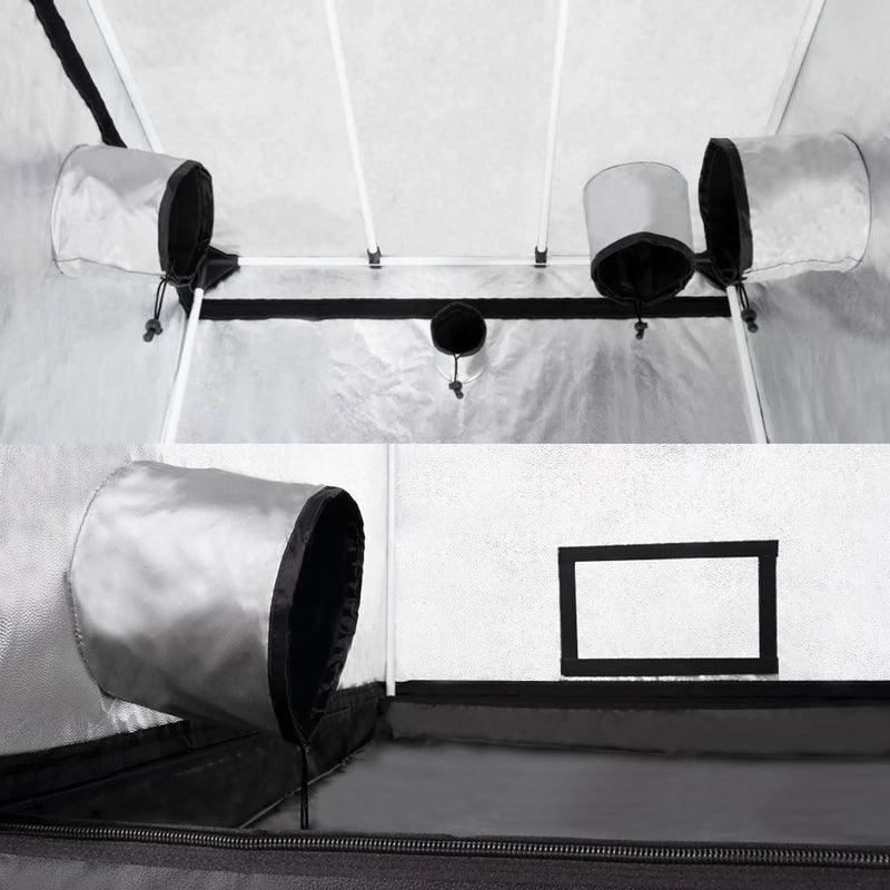 Garden HighPro ProBox Basic kweektent luchtinlaat en -uitlaat details