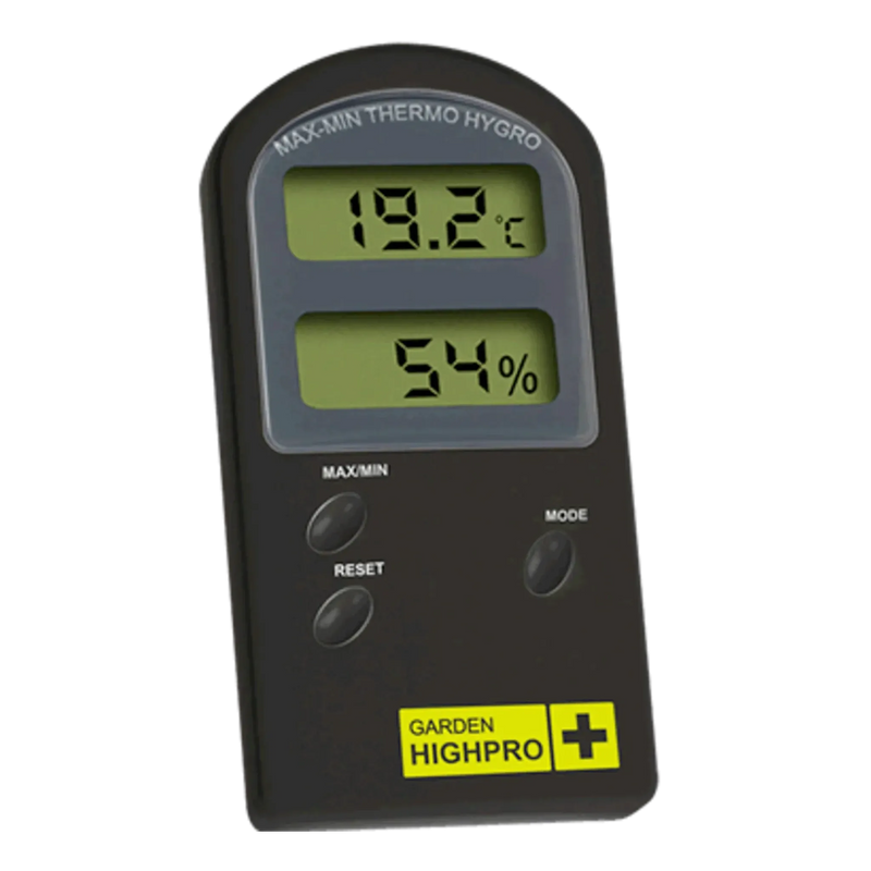 Garden HighPro klimaatmeter Thermo Hygro basic met min/max-functie.