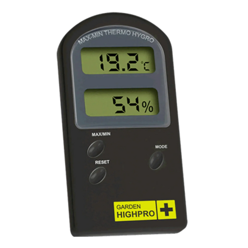Garden HighPro klimaatmeter Thermo Hygro basic met min/max-functie.