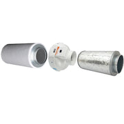 G-Tools ventilatieset met geluidsdemper.
