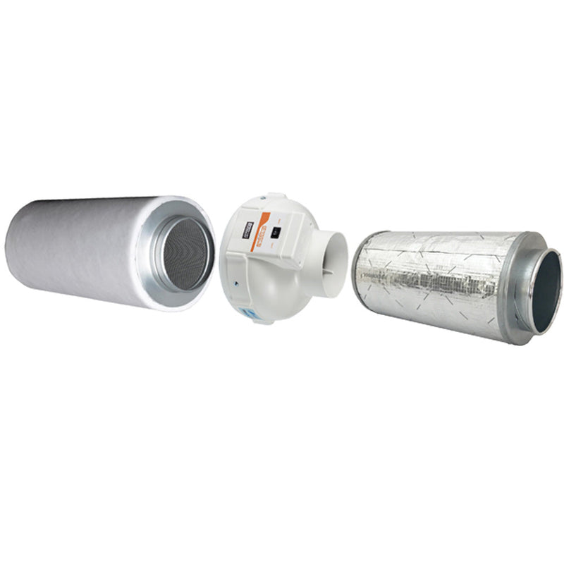 G-Tools ventilatieset met geluidsdemper.