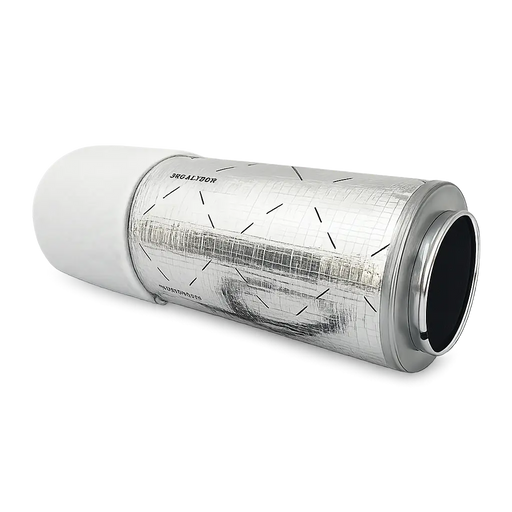 G-Tools Silent 185 m³/h Ventilatieset met ventilator, koolstoofilter en geluidsdemper.