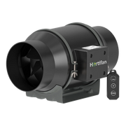 Hortifan Silent 150 ventilator met 10-standen PWM speed controller