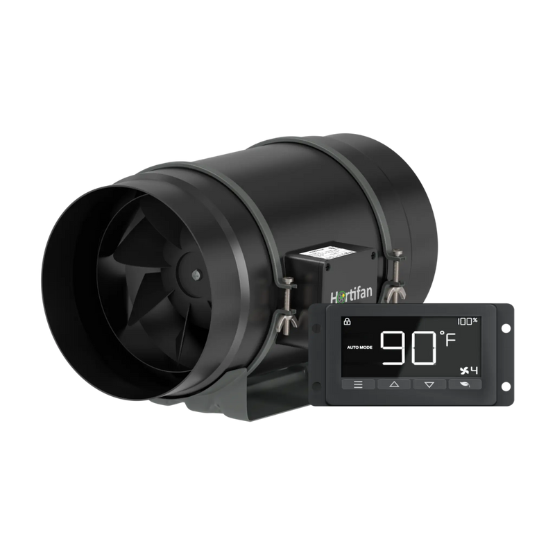 Hortifan Silent 200 EC afzuigventilator met Smart PWM controller