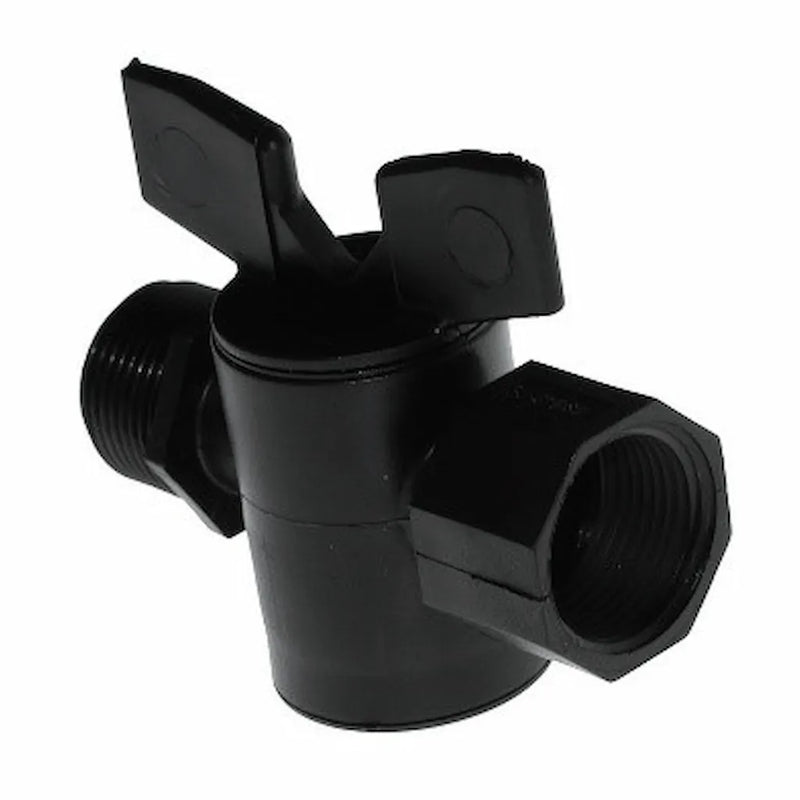Kraan voor 3/4" doorvoer.