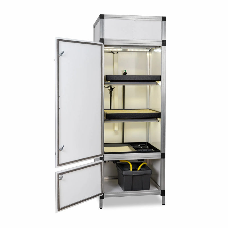 G-Tools Nursery kweekkast compleet met irrigatiesysteem.