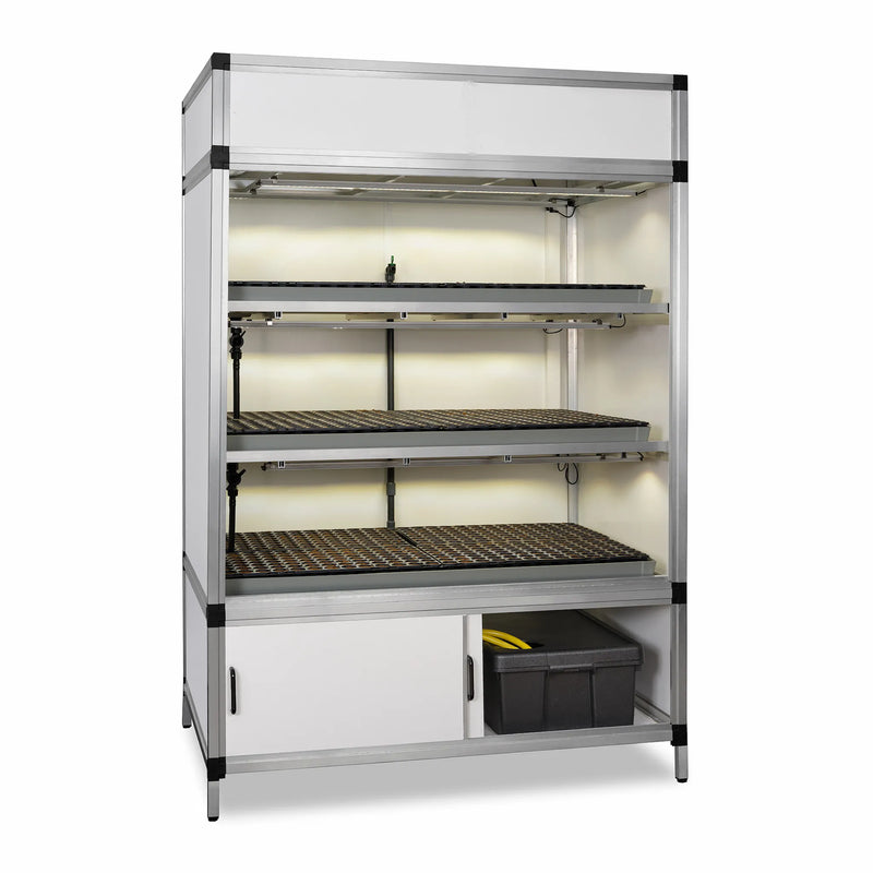 G-Tools Nursery XL kweekkast compleet met irrigatiesysteem.