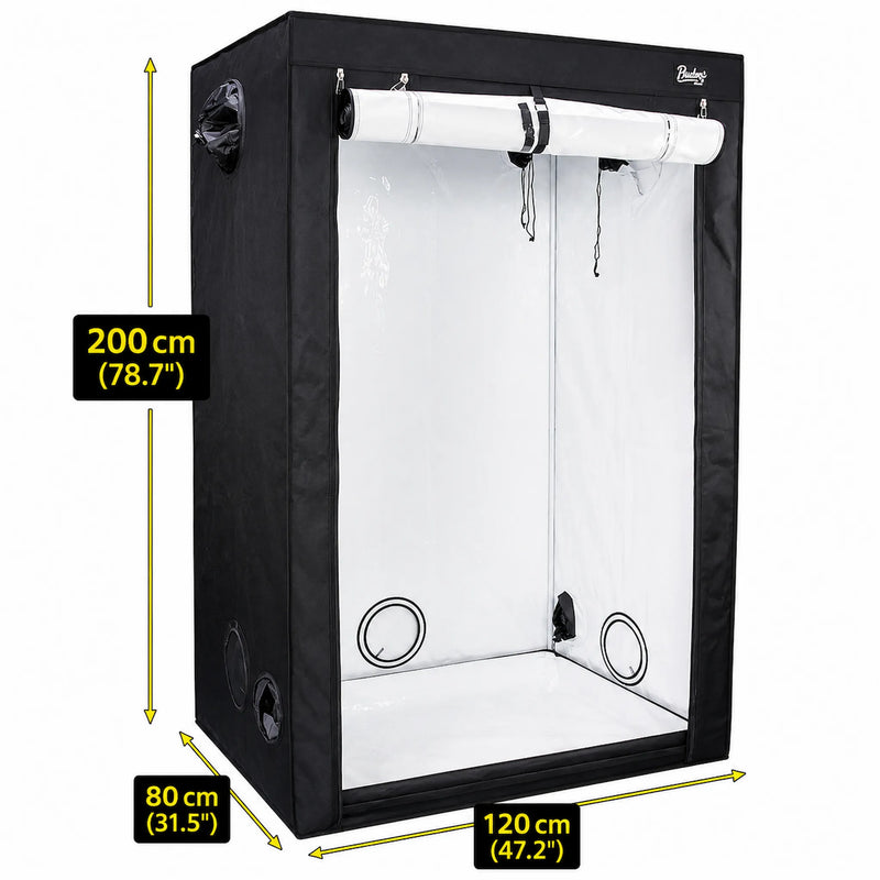Pantom 80S Deluxe Abmessungen von 80x120x200cm