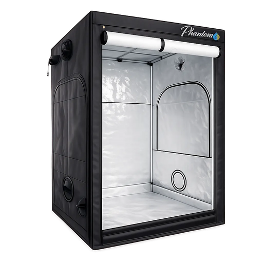 Phantom Deluxe 120x120x215 cm kweektent met witreflecterende binnenzijde