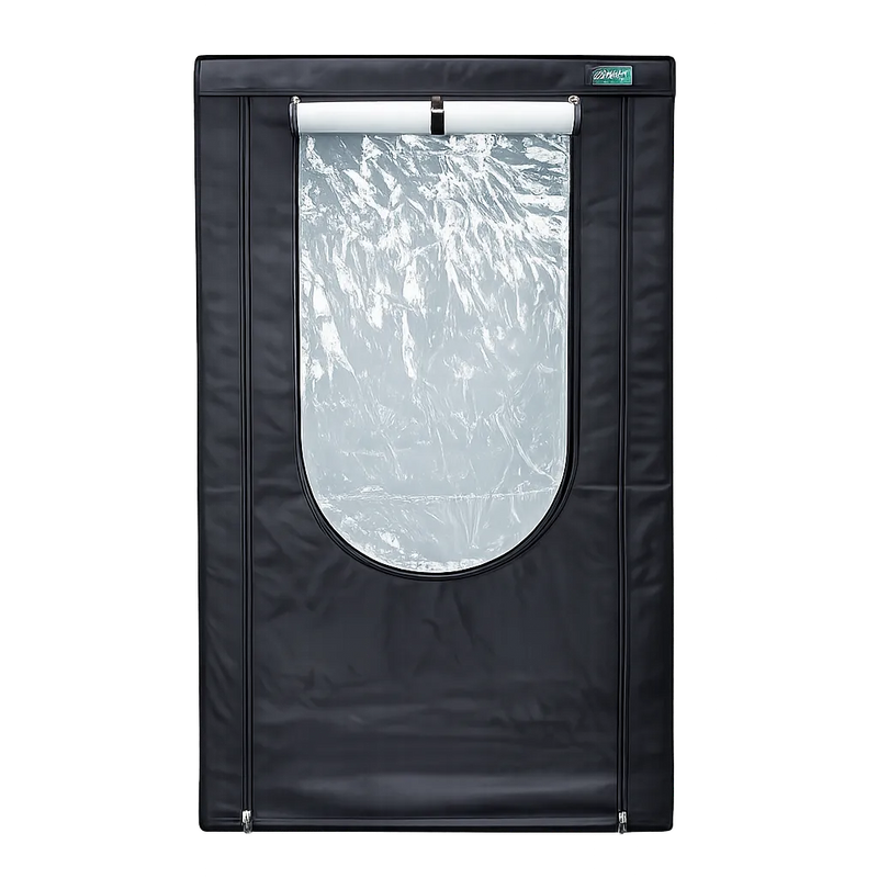 Phantom Deluxe kweektent met dichtgeristse deur en oprolbaar inspectievenster