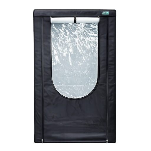 Phantom Deluxe kweektent met dichtgeristse deur en oprolbaar inspectievenster