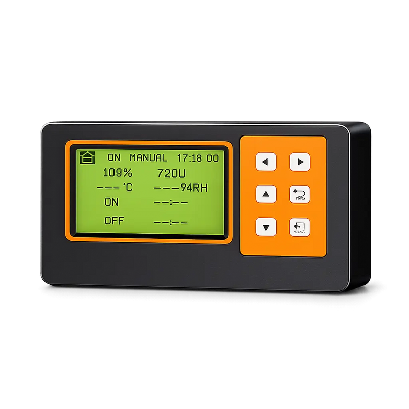 0-10V én PWM LED Controller met Temperatuur en Luchtvochtigheid meting