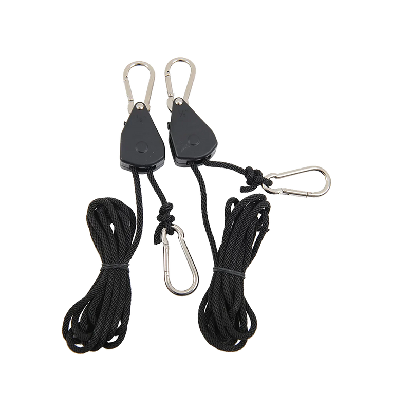 68 Kg Rope Ratchet Ophangset met karabijnhaken