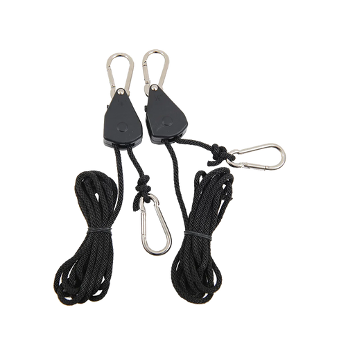 68 Kg Rope Ratchet Ophangset met karabijnhaken