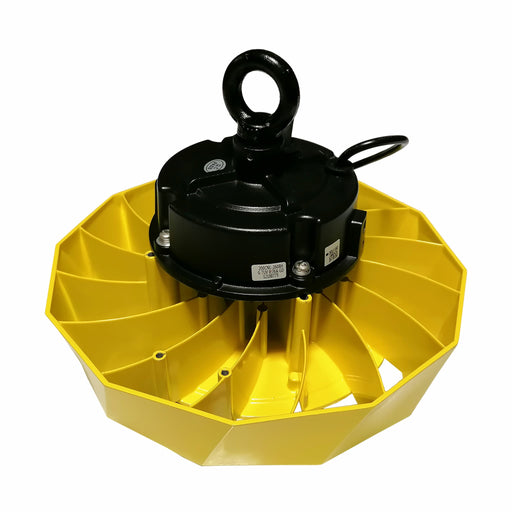 Driver en voeding van de Spectrabox UFO LED kweeklamp.