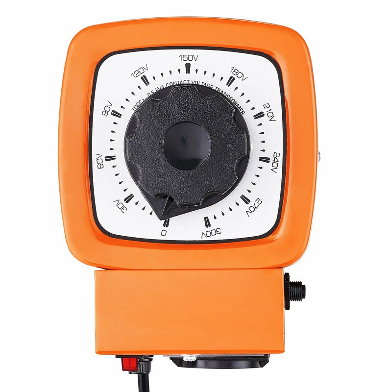 Traploze draaibare Volt regelaar van 0 tot 300V.